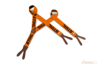 Šle na knoflíky, oranžové